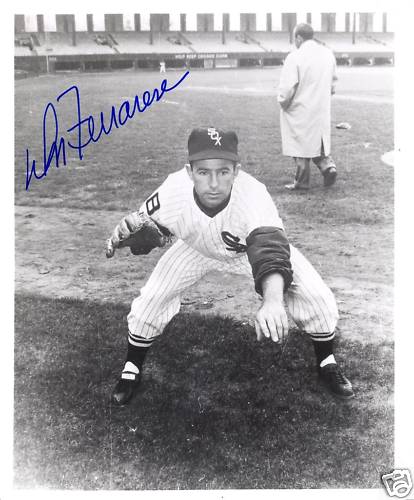 DON FERRARESE CHICAGO WHITE SOX SIGNED 8X10 PHOTO W/COA