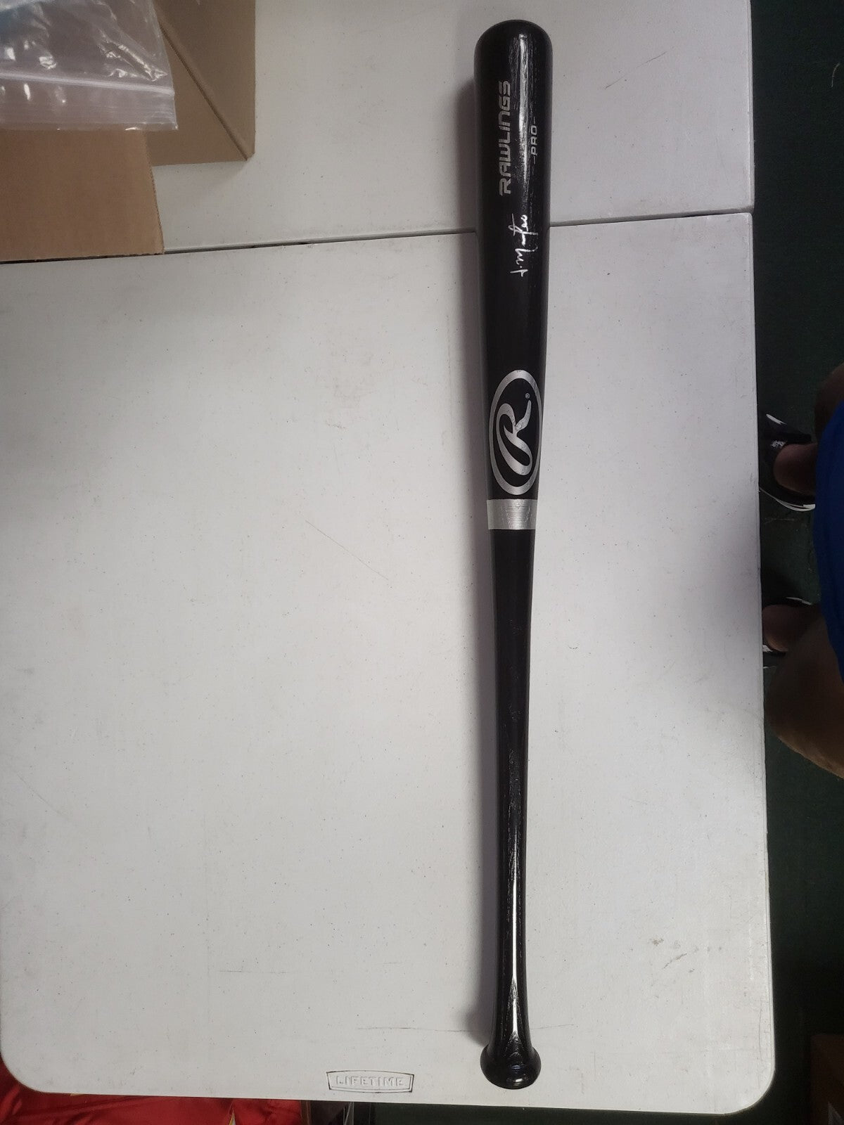 JORGE MATEO BALTIMORE ORIOLES SIGNED AUTOGRAPH PINK BIG STICK BASEBALL BAT PSA
