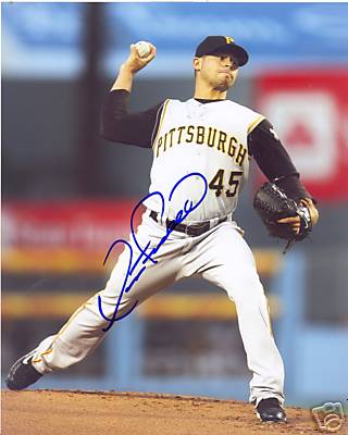 IAN SNELL PITTSBURGH PIRATES SIGNED 8X10 PHOTO W/COA