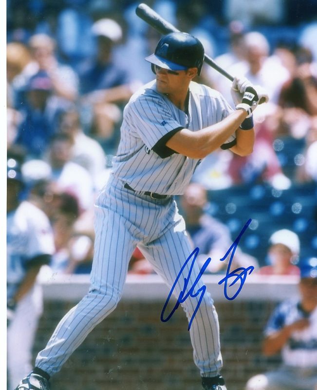 ANDY  FOX  ARIZONA  DIAMONDBACKS   SIGNED 8X10
