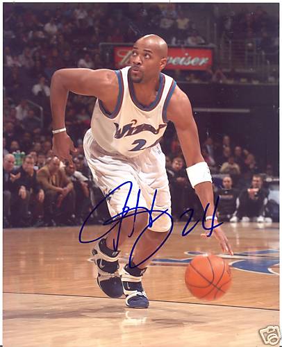 JARVIS HAYES WASHINGTON WIZARDS SIGNED 8X10 PHOTO W/COA