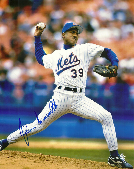 JOSIAS MANZANILLO NEW YORK METS SIGNED AUTO 8x10 PHOTO W/COA