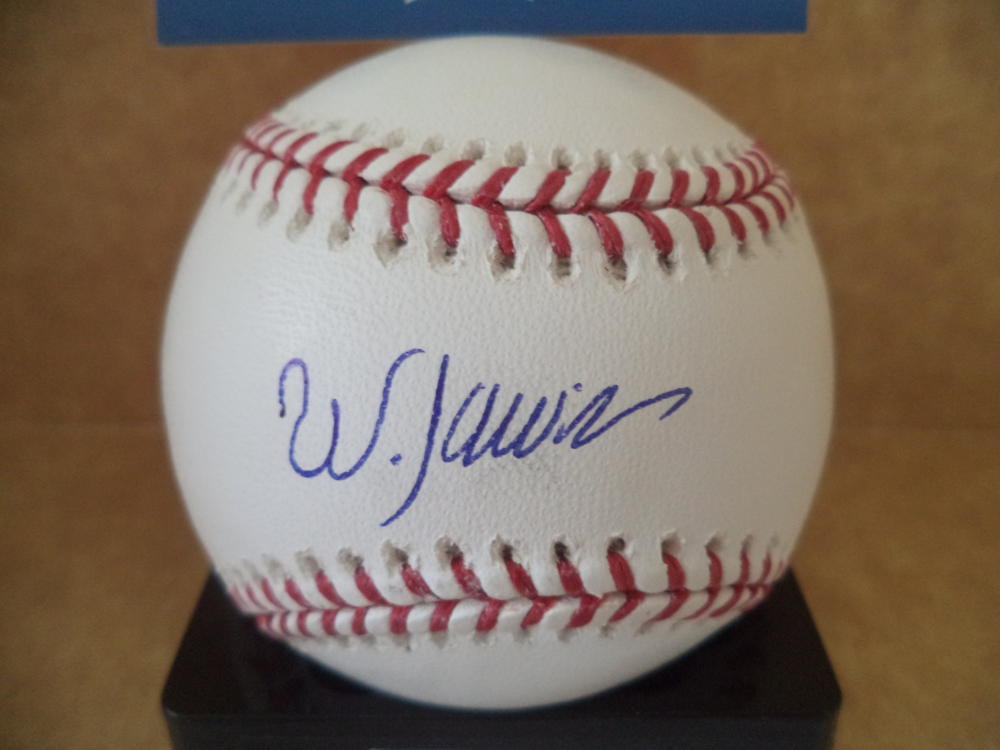 WANDER JAVIER MINNESOTA TWINS ROOKIE YEAR SIGNED M.L. BASEBALL BECKETT R07629