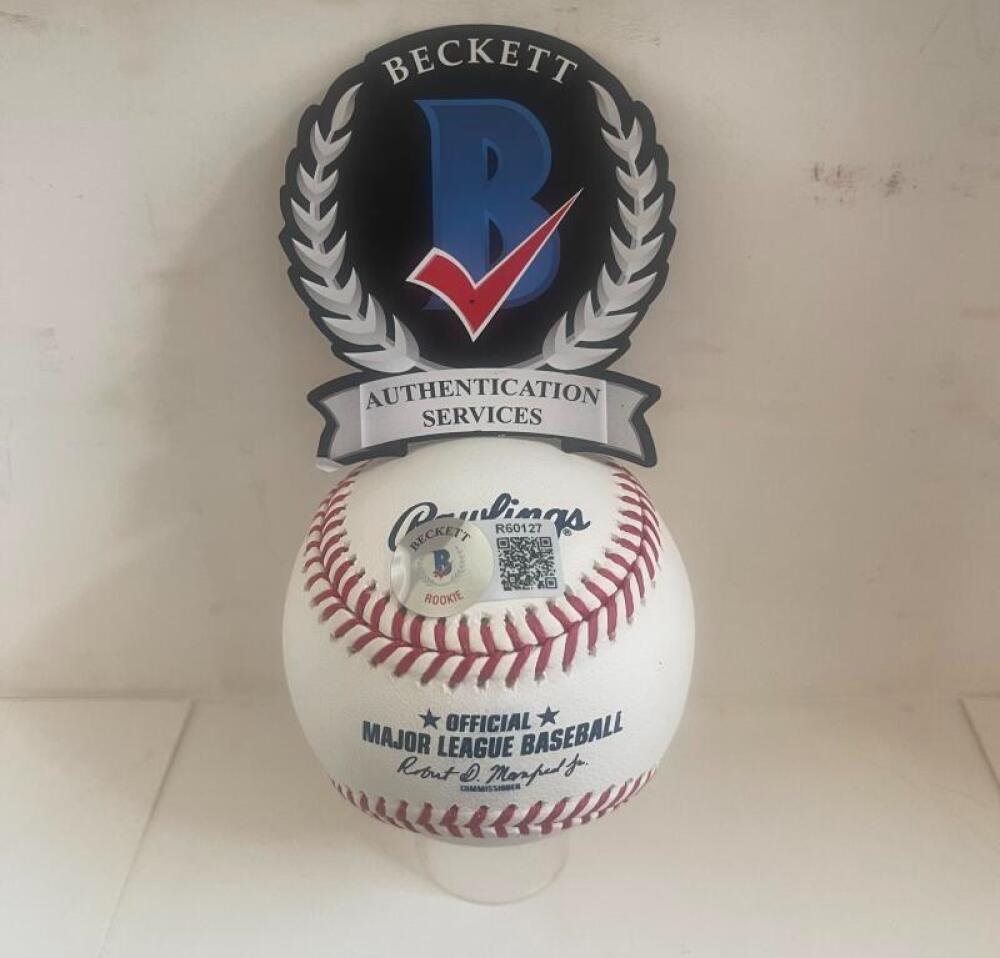 TYLER CALLIHAN REDS SIGNED AUTO M.L. BASEBALL BAS AUTHENTICATED