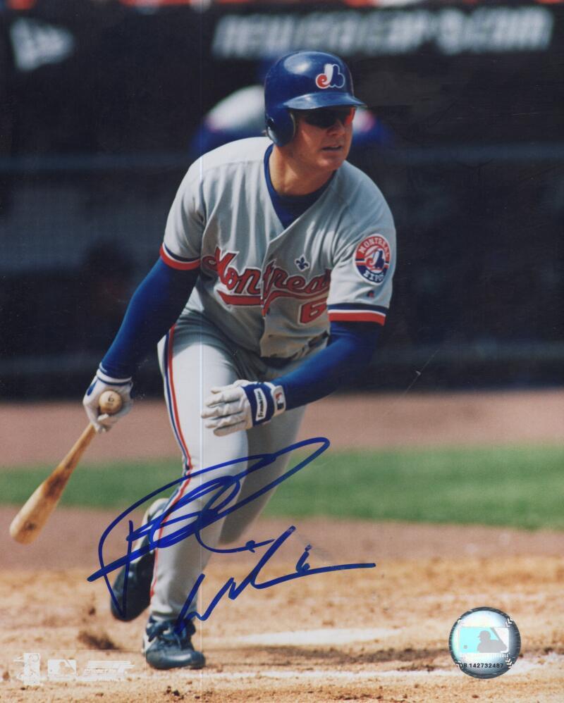 BRAD WILKERSON MONTREAL EXPOS SIGNED AUTOGRAPHED 8X10 PHOTO W/ COA