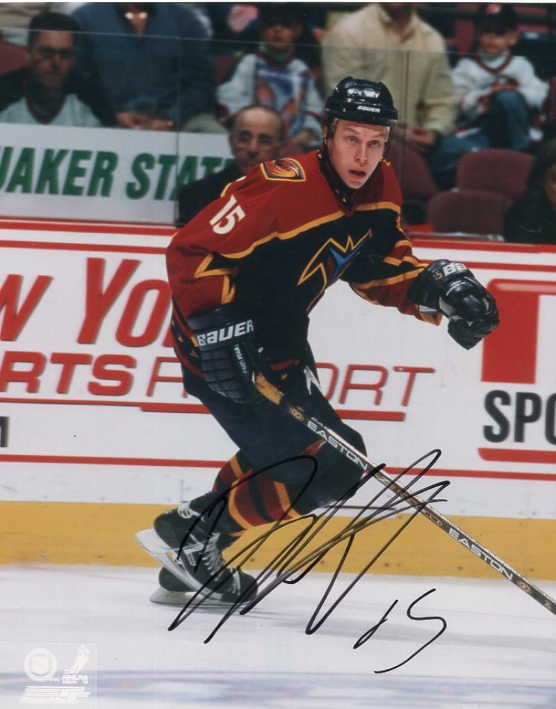 DANY HEATLEY ATLANTA THRASHERS SIGNED AUTOGRAPHED 8X10 W/ COA