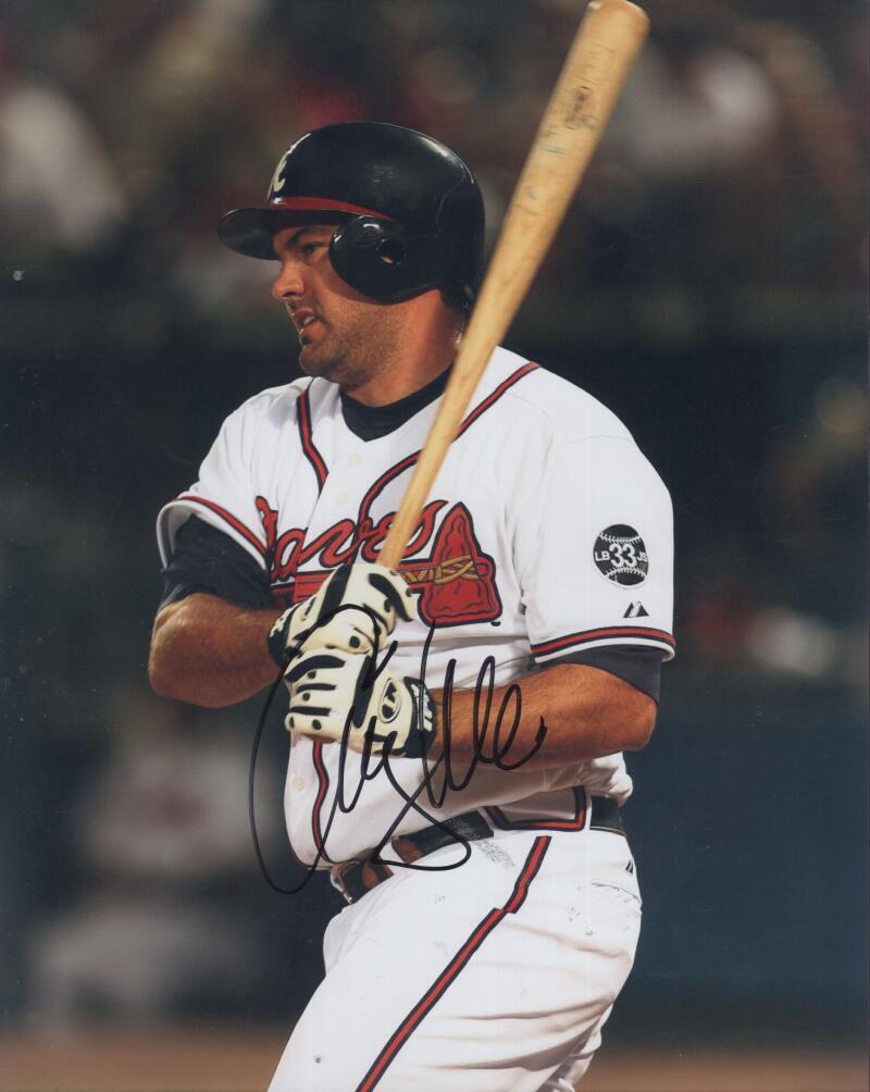 CORKY MILLER   BRAVES  SIGNED AUTOGRAPHED 8X10 PHOTO W/ COA