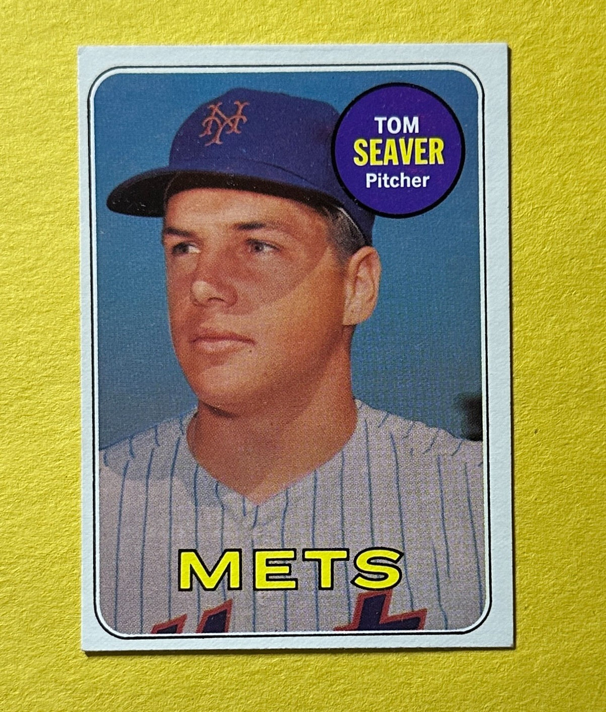 1969 TOPPS TOM SEAVER #480 METS HOF