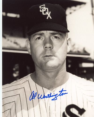 AL WORTHINGTON  CHICAGO  WHITE  SOX   SIGNED 8X10 PHOTO