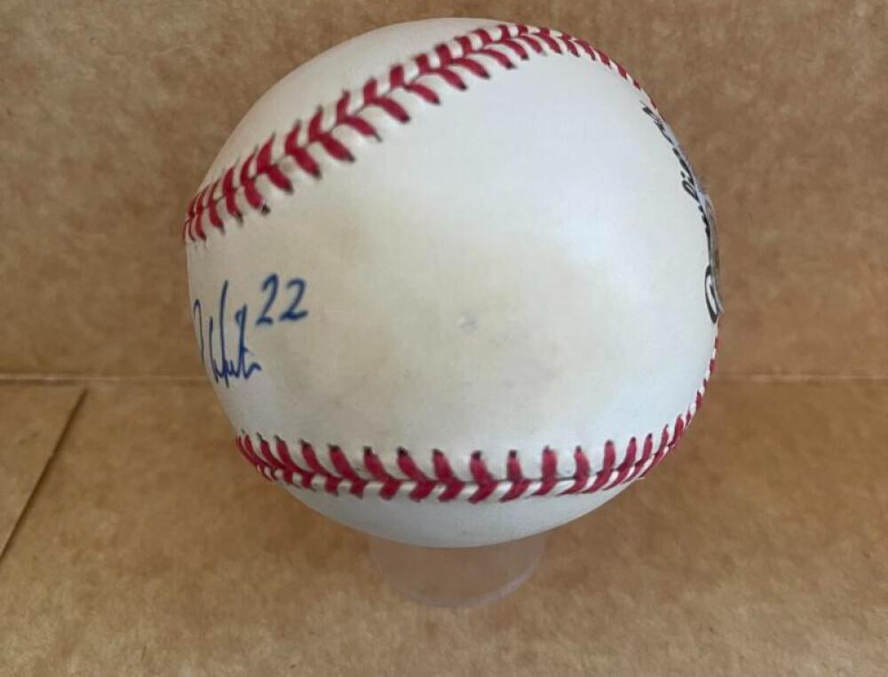 RONDELL WHITE MONTREAL EXPOS SIGNED AUTOGRAPHED N.L. BASEBALL BECKETT AUTH