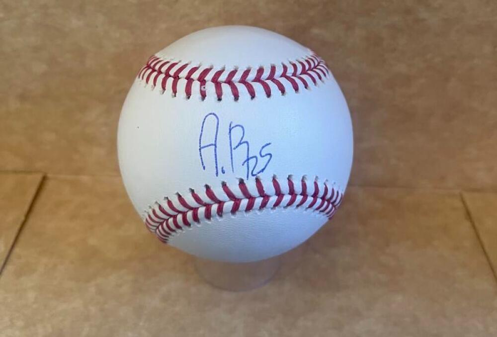 ALEX RAMIREZ METS SIGNATURE DEBUT SIGNED AUTO M.L. BASEBALL JSA SD140127