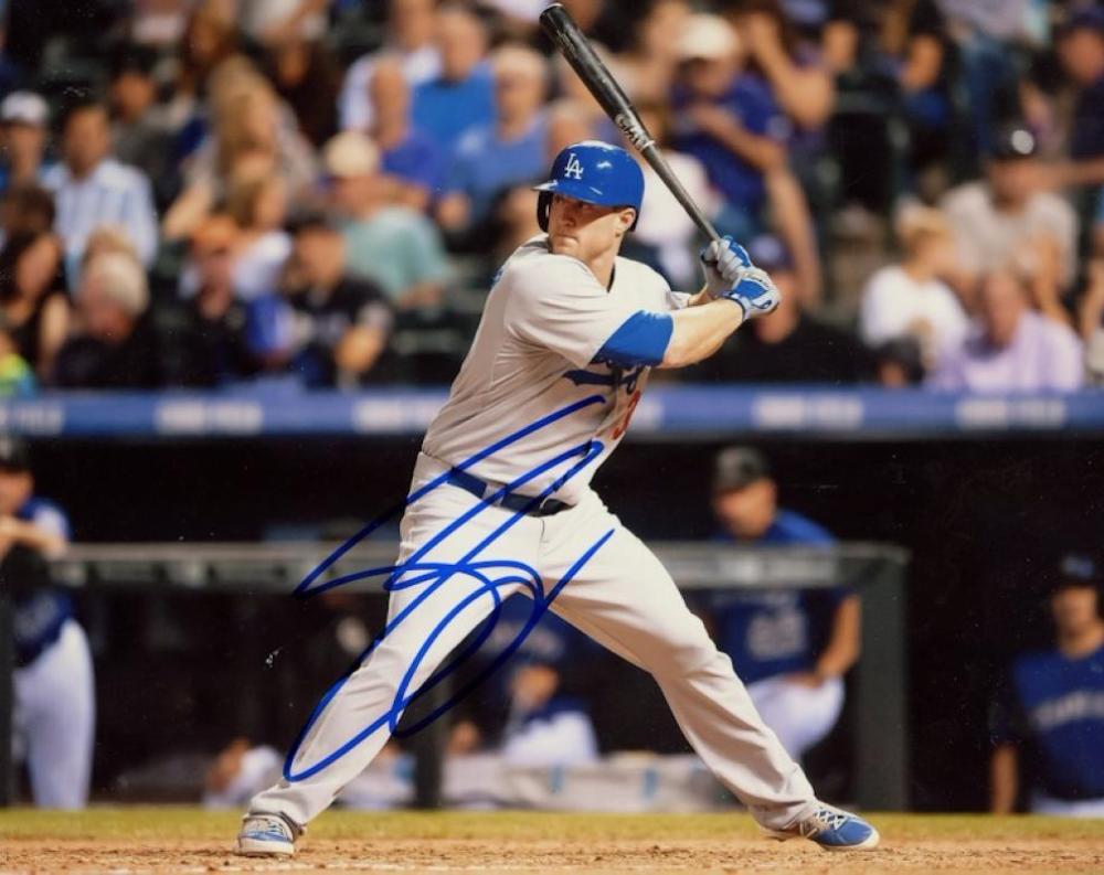 SCOTT SCHEBBLER LOS ANGELES DODGERS SIGNED  8X10 PHOTO W/ COA