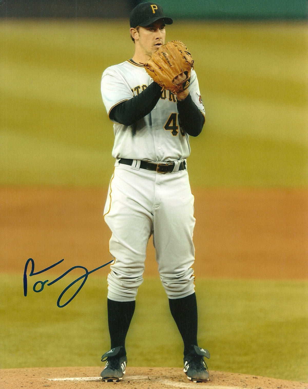 ROSS OHLENDORF PITTSBURGH PIRATES SIGNED AUTO 8x10 PHOTO W/COA
