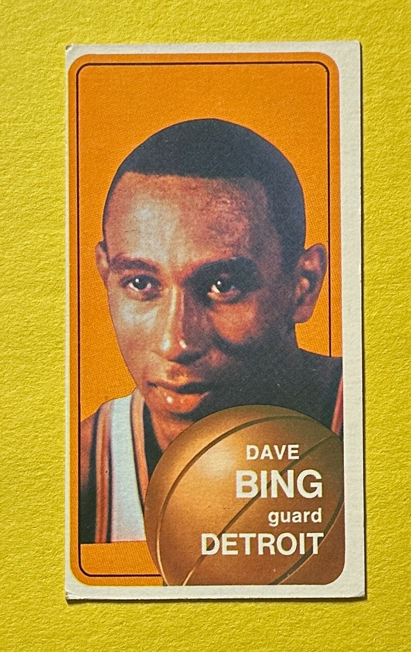 1970-71 TOPPS DAVE BING #125 DETROIT