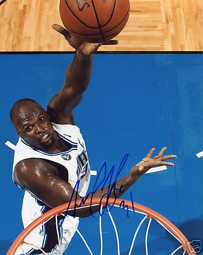 ADONAL FOYLE  ORLANDO MAGIC W/COA  SIGNED 8X10