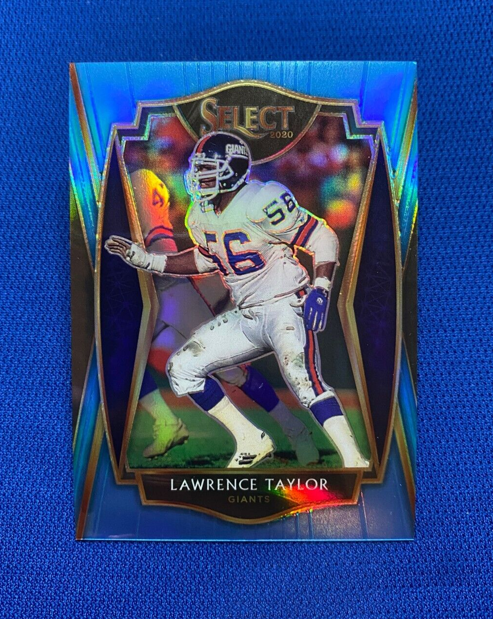 2020 PANINI SELECT LAWRENCE TAYLOR NEW YORK GIANTS SILVER /99 #110