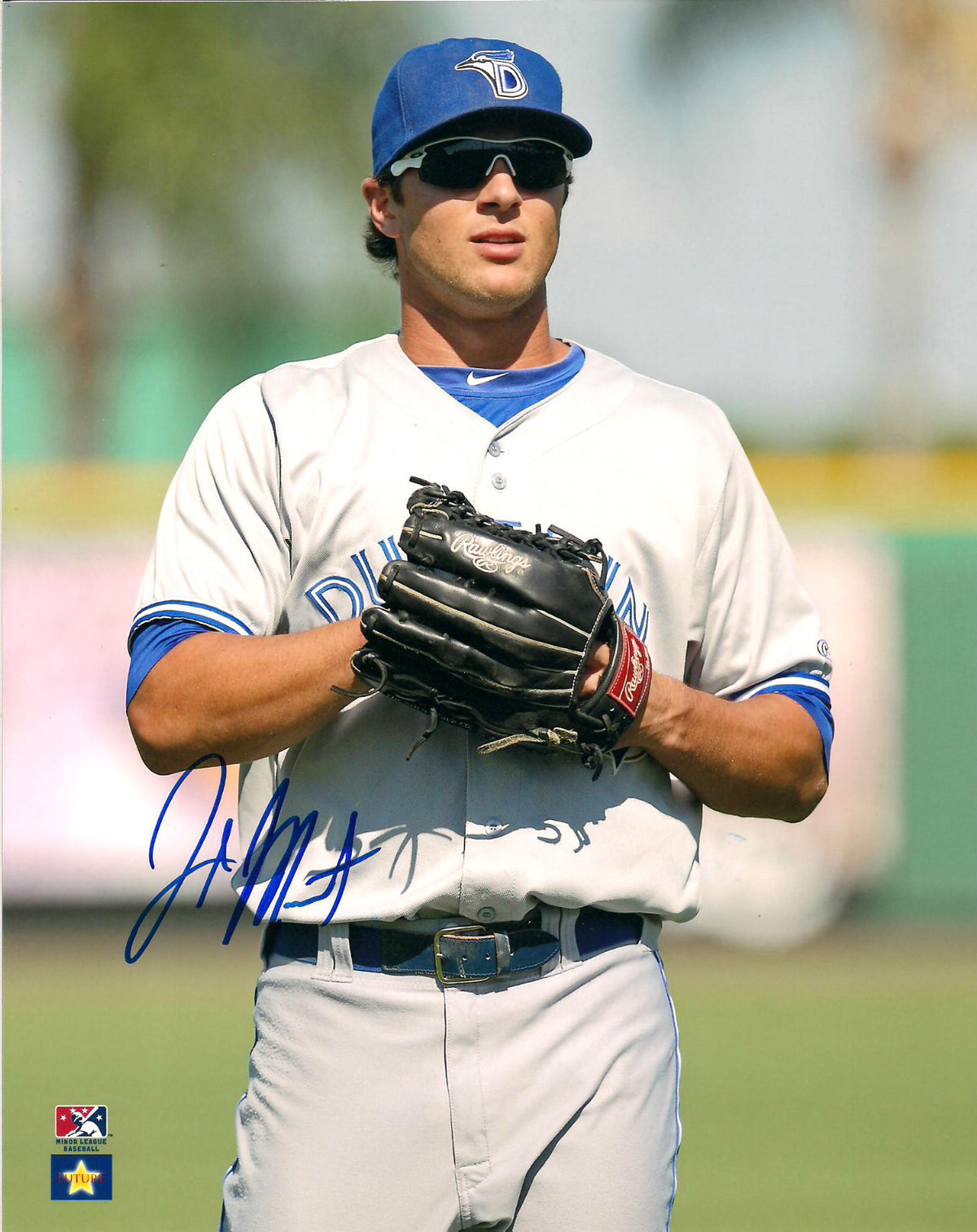 JAKE MARISNICK TORONTO BLUE JAYS SIGNED AUTOGRAPHED 8X10 PHOTO W/COA