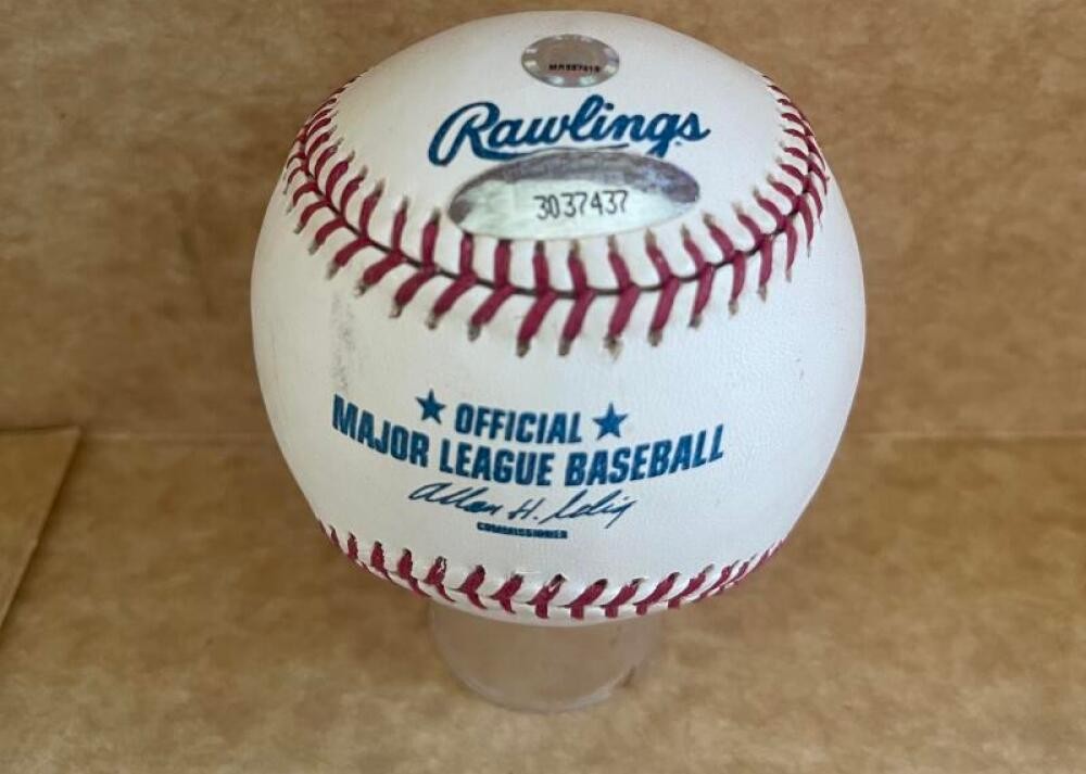 MAURY WILLS #30 DODGERS SIGNED AUTOGRAPHED M.L. BASEBALL BECKETT AUTH