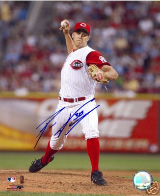 RYAN  WAGNER     CINCINNATI    REDS  SIGNED 8X10  W/COA