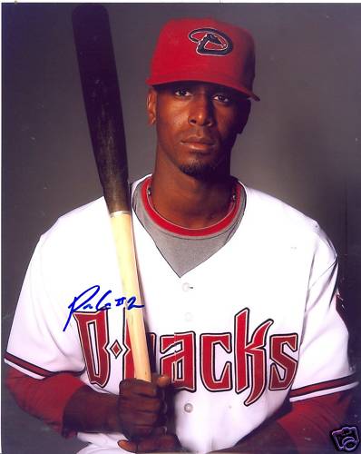 PEDRO CIRIACO ARIZONA DIAMONDBACKS SIGNED 8X10 PHOTO