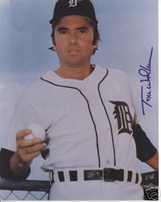 TOM WALKER DETROIT TIGERS SIGNED 8X10 PHOTO W/COA