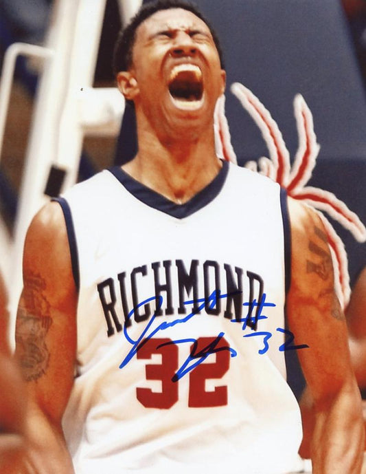 JUSTIN HARPER RICHMOND SPIDERS SIGNED AUTOGRAPHED 8x10 PHOTO W/COA