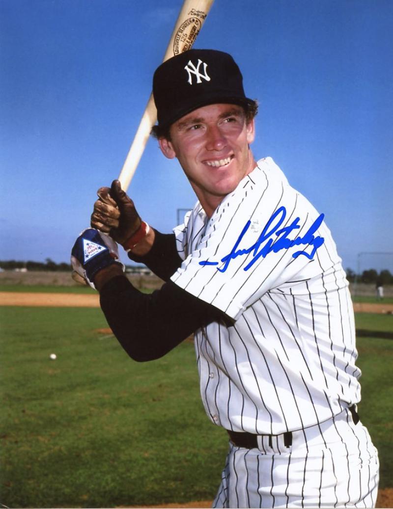 FRED STANLEY NEW YORK YANKEES SIGNED AUTOGRAPHED W/COA