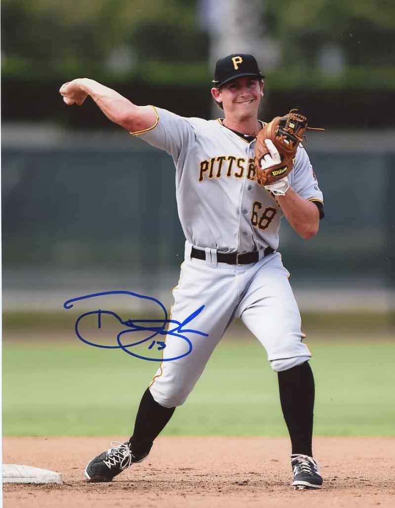 DAN GAMACHE ACTION PITTSBURGH PIRATES SIGNED AUTOGRAPHED 8X10 PHOTO W/COA