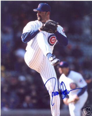DONOVAN  OSBORNE  CHICAGO  CUBS   SIGNED 8X10