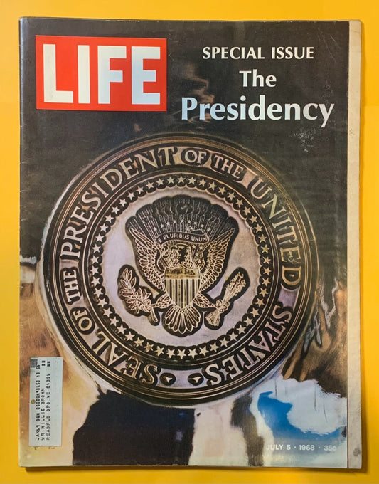 JULY 5, 1968 LIFE MAGAZINE SPECIAL ISSUE THE PRESIDENCY