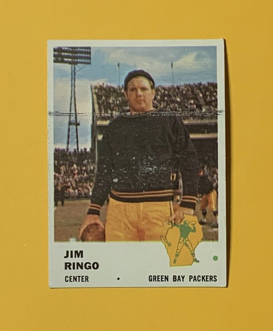 1961 FLEER JIM RINGO #96 PACKERS