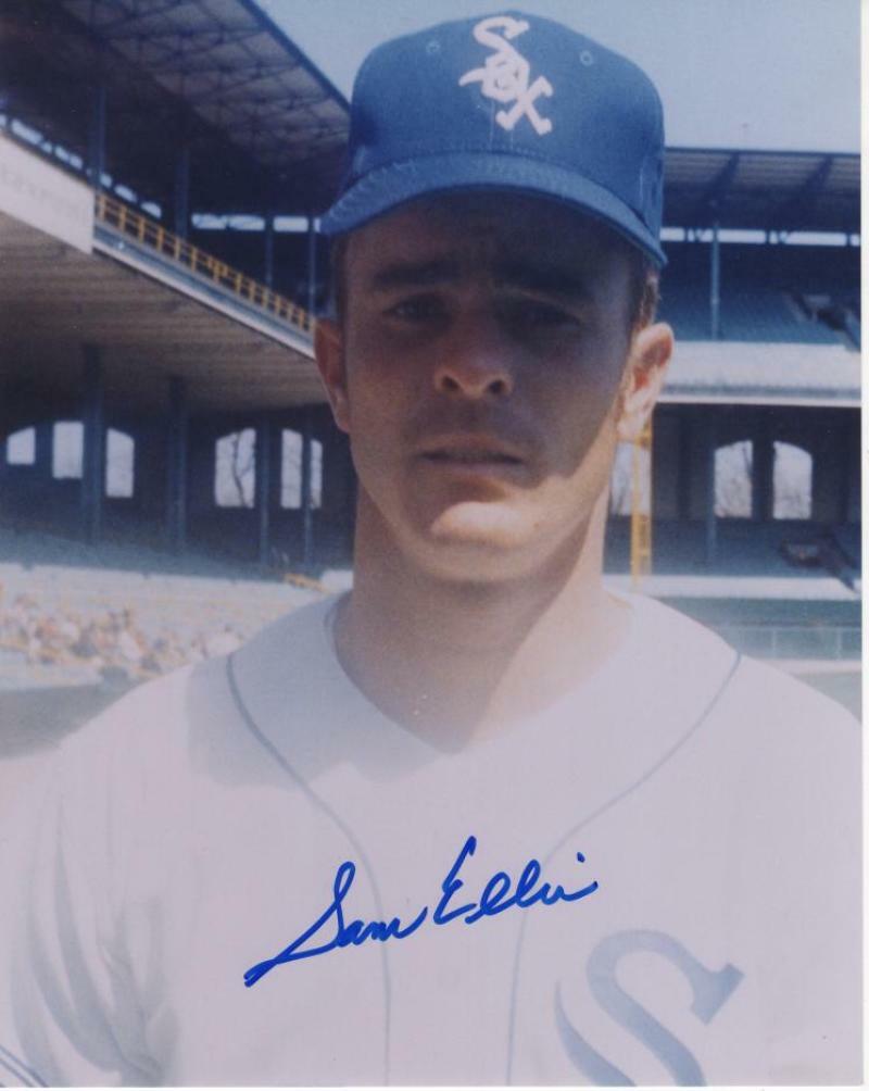 SAMMY ELLIS CHICAGO WHITE SOX SIGNED AUTOGRAPHED 8X10 W/ COA