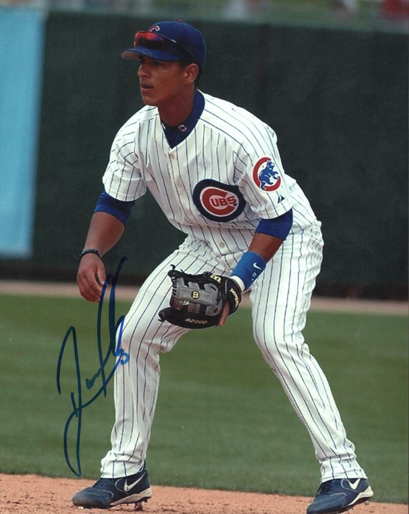 RONNY CEDENO CHICAGO CUBS SIGNED AUTOGRAPHED 8X10 PHOTO W/ COA
