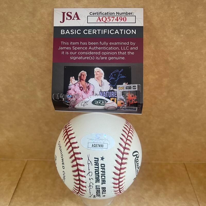 BILL MAZEROSKI PIRATES HOF 01 SIGNED AUTOGRAPHED N.L. BASEBALL JSA AUTH