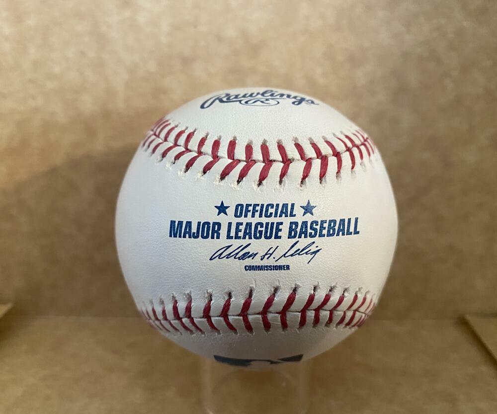 COLTON CAIN PIRATES/ASTROS MINORS SIGNED AUTOGRAPHED M.L. BASEBALL W/ COA