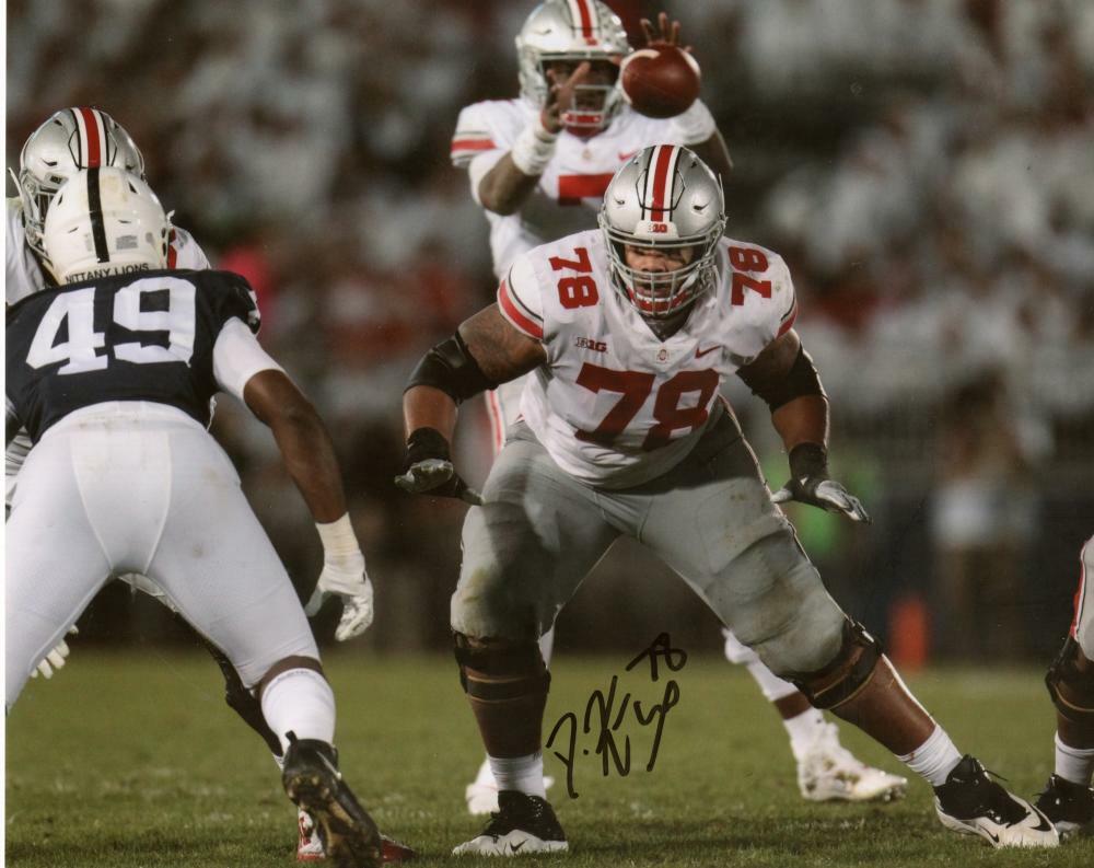 DEMETRIUS KNOX OHIO STATE BUCKEYES SIGNED AUTOGRAPHED 8X10 PHOTO W/ COA