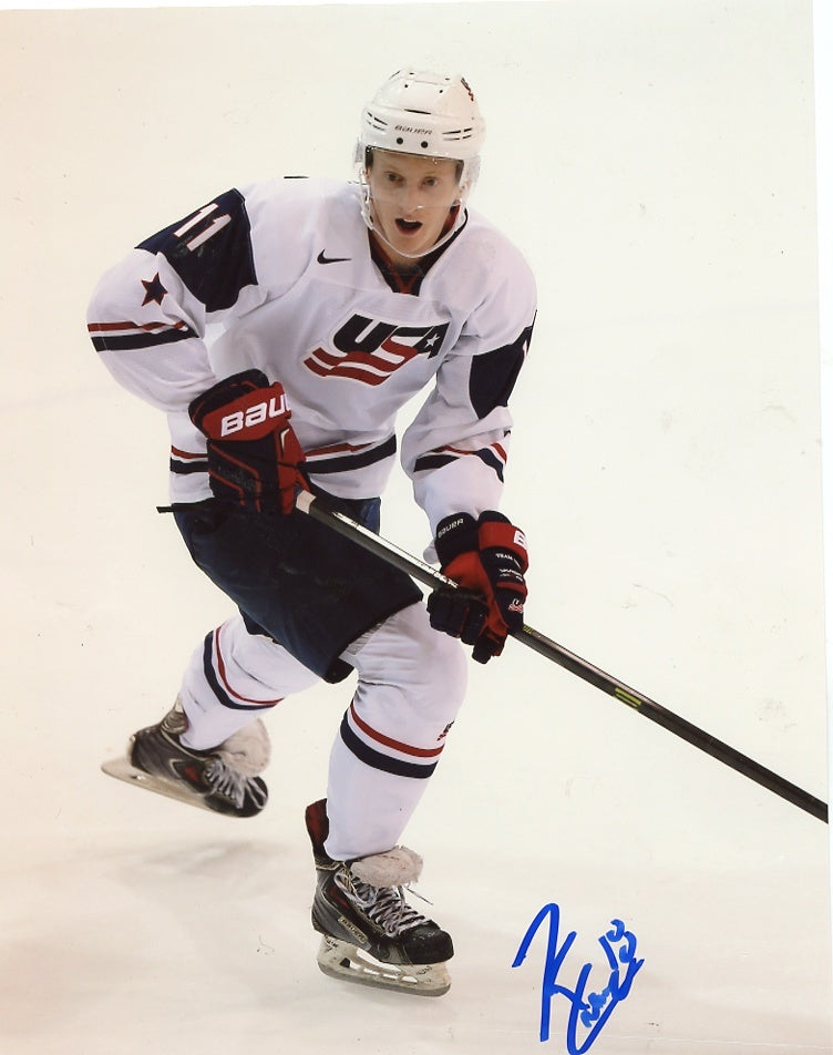 KYLE  CONNOR  USA/WINNEPEG JETS    SIGNED AUTOGRAPHED 8X10 COA
