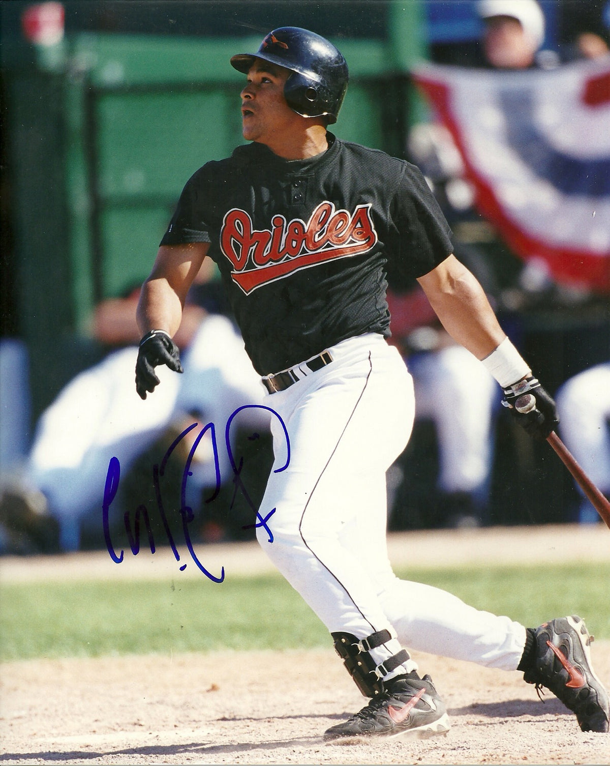 WILLIE OTANEZ BALTIMORE ORIOLES SIGNED AUTOGRAPHED 8x10 PHOTO W/COA