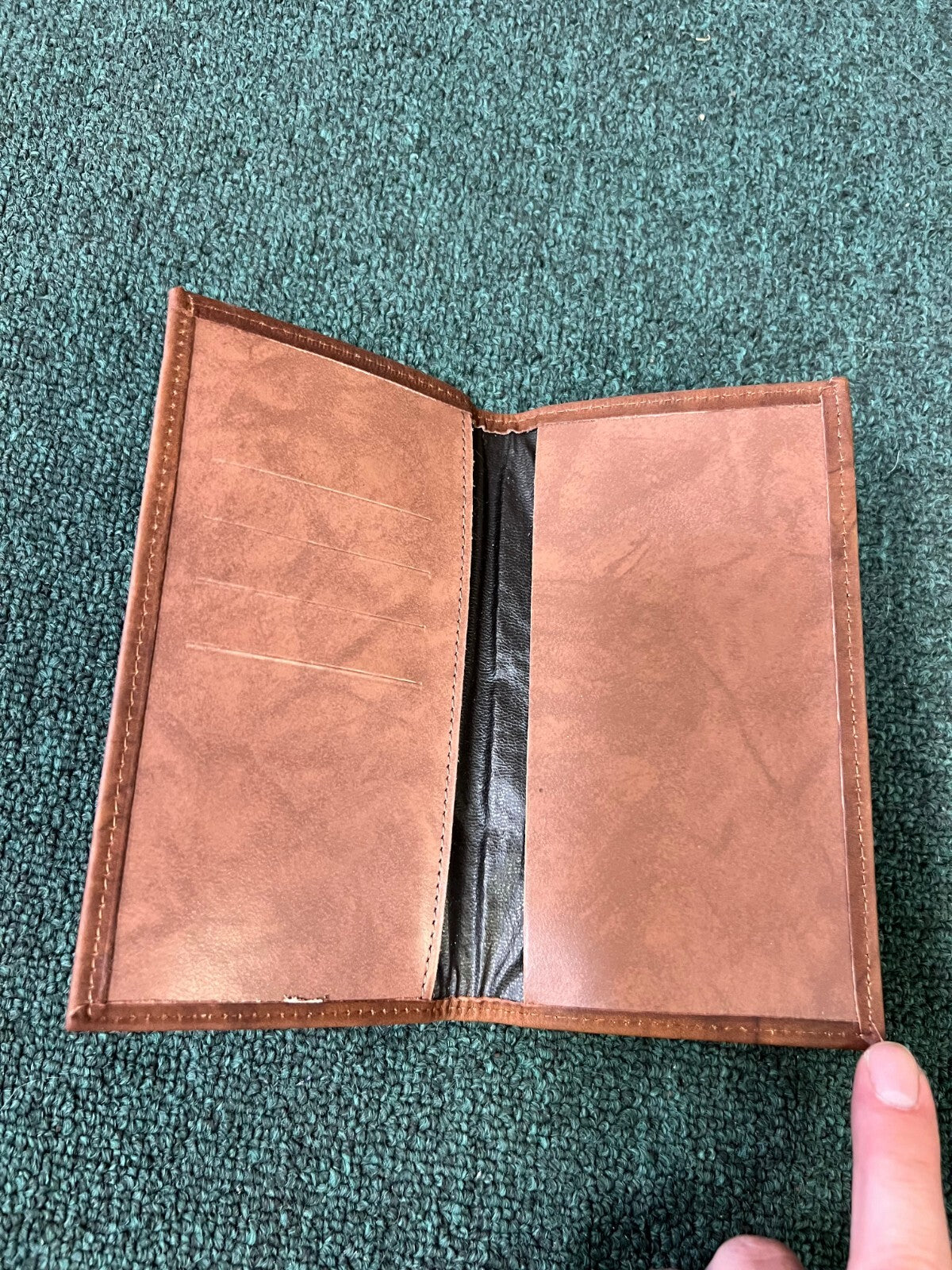 FLORIDA PANTHERS THROWBACK TEAM LOGO LEATHER WALLET CHECK BOOK NEW NEVER USED
