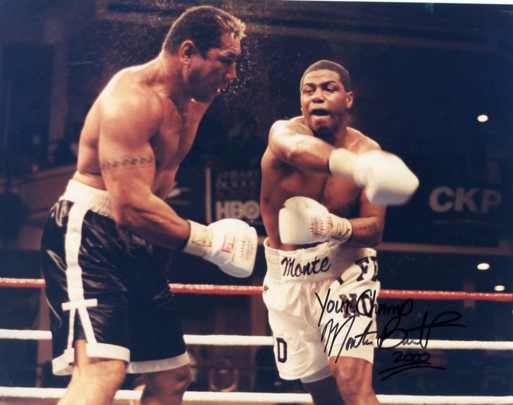 MONTE BARRETT YOUR CHAMP SIGNED AUTOGRAPHED 8X10 PHOTO W/COA