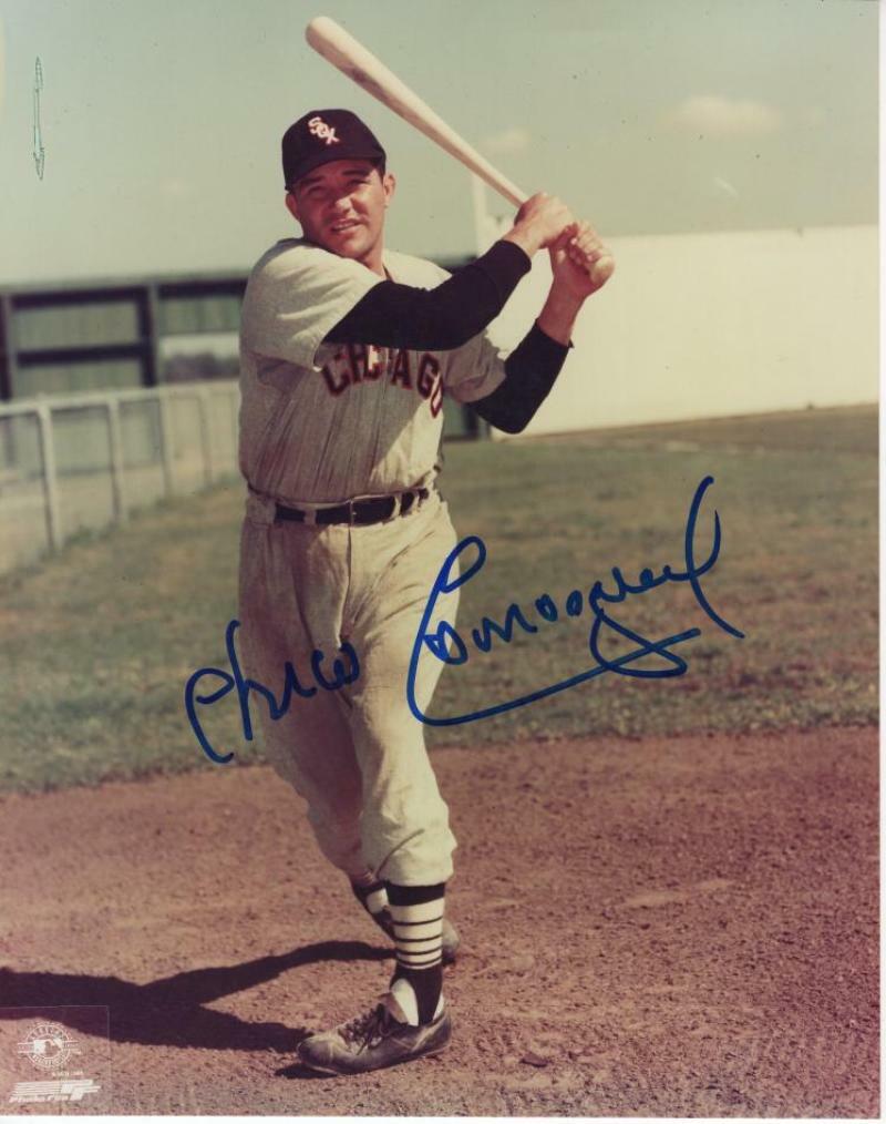 CHICO CARRASQUEL CHICAGO WHITE SOX SIGNED AUTOGRAPHED 8X10 W/ COA