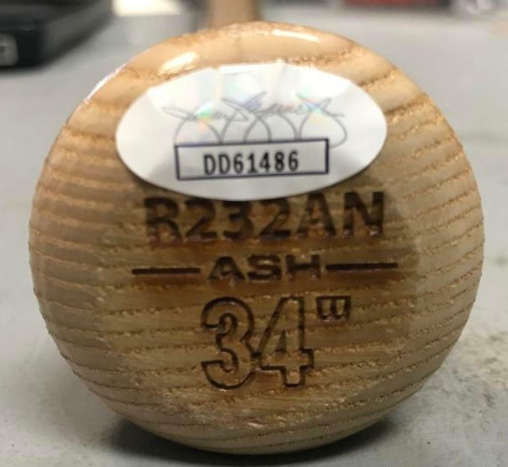 VICTOR VICTOR MESA MIAMI MARLINS SIGNED RAWLINGS BAT JSA DD61486