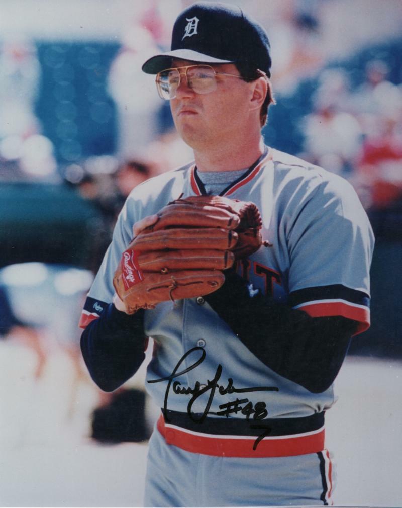 PAUL GIBSON DETROIT TIGERS SIGNED AUTOGRAPHED 8X10 PHOTO W/ COA