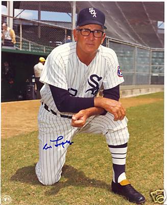 AL LOPEZ CHICAGO WHITE SOX SIGNED 8X10 PHOTO W/COA