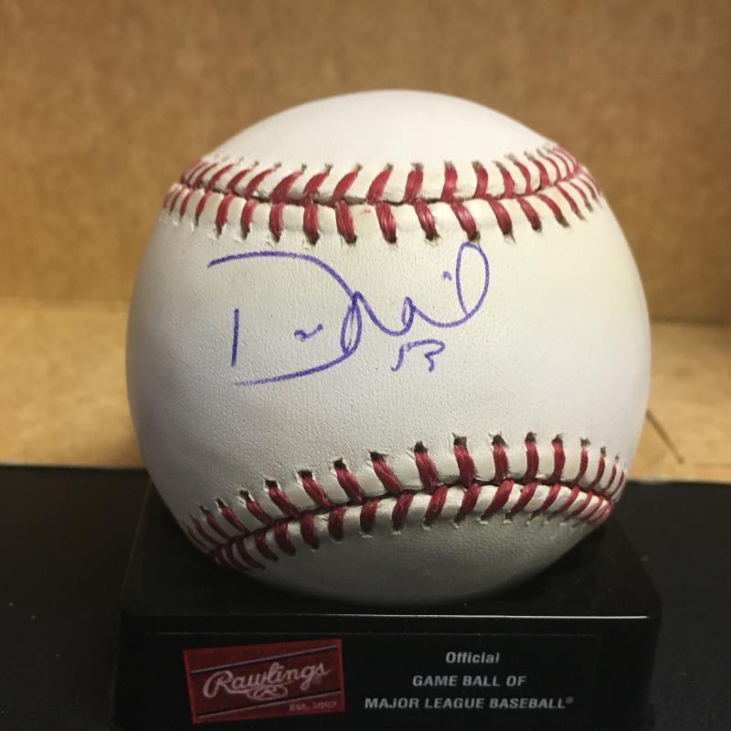 DAN NEIL CLEVELAND INDIANS  M.L. SIGNED BASEBALL W/COA