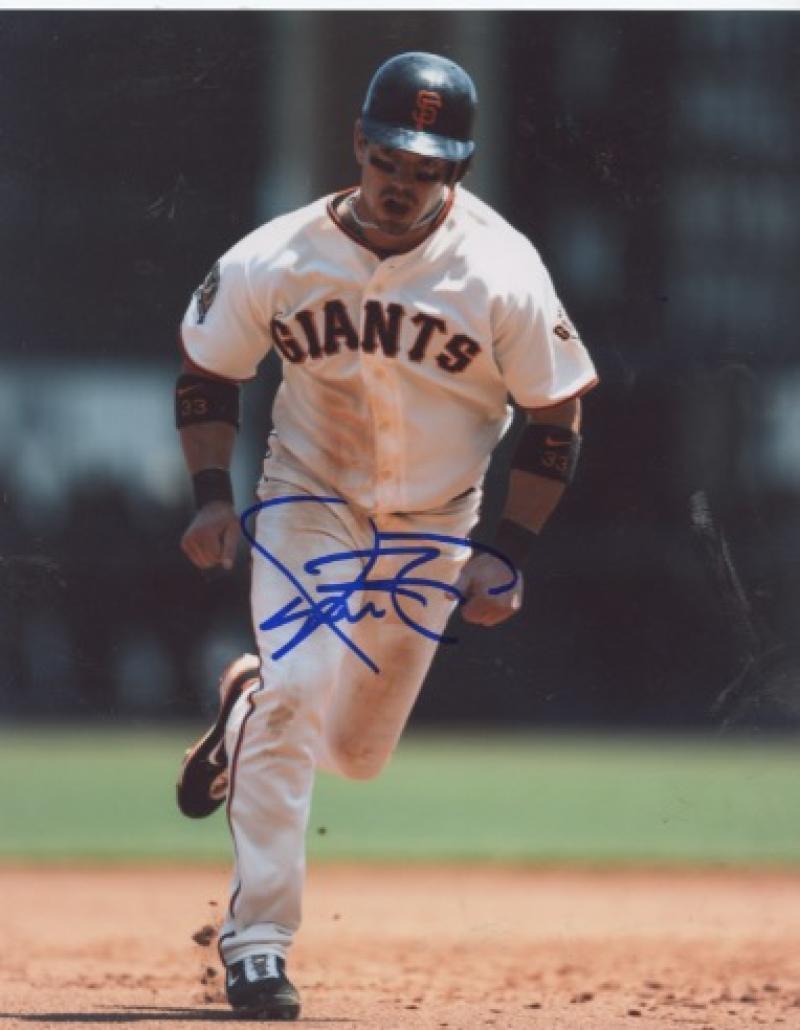 AARON ROWAND SAN FRANCISCO GIANTS AUTOGRAPHED 8x10 PHOTO W/COA 