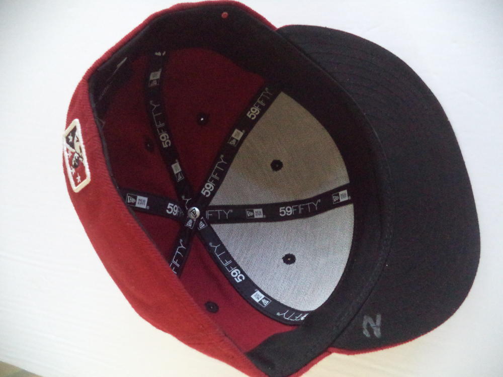 KEVIN NEWMAN SIGNED 2017 GAME USED ALTOONA CURVE CAP W/PHOTO PROOF PIRATES B