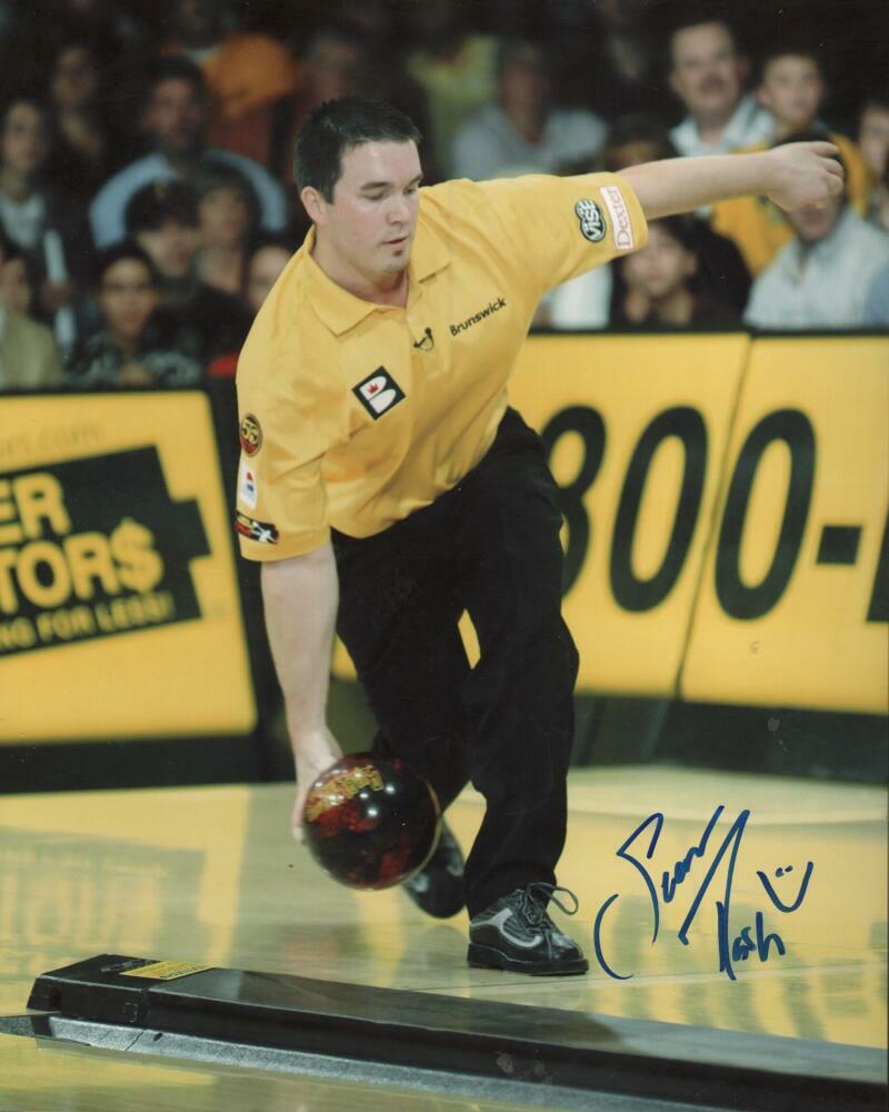 SEAN RASH PROFESSIONAL BOWLER SIGNED AUTOGRAPHED 8X10 PHOTO W/ COA