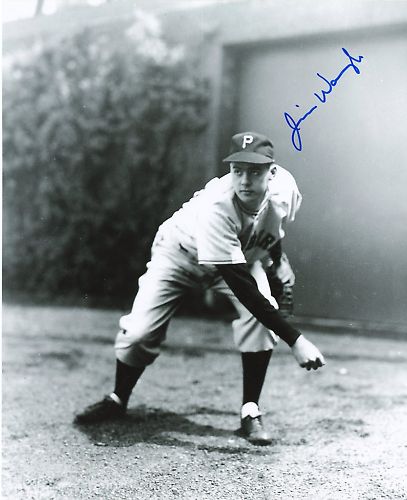 JIM  WAUGH    PITTSBURGH  PIRATES  SIGNED 8X10  PHOTO