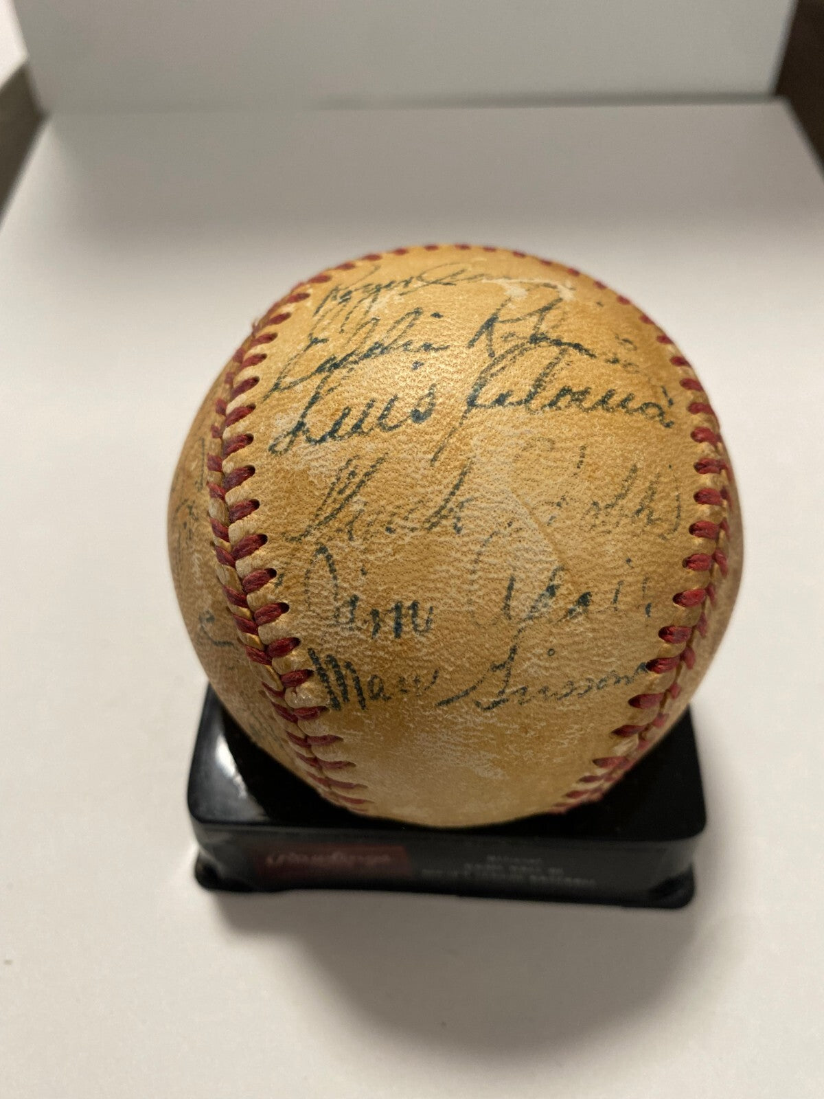 1952 CHICAGO WHITE SOX TEAM SIGNED AUTOGRAPHED BASEBALL BECKETT LOA VINTAGE